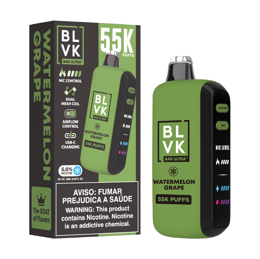 BLVK 55000 puffs Watermelon Grape