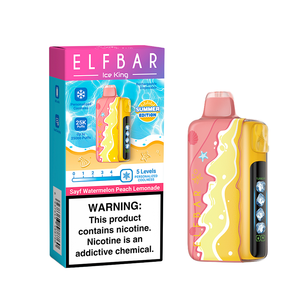 Elfbar IK 25000 puffs - Watermelon Peach Lemonade