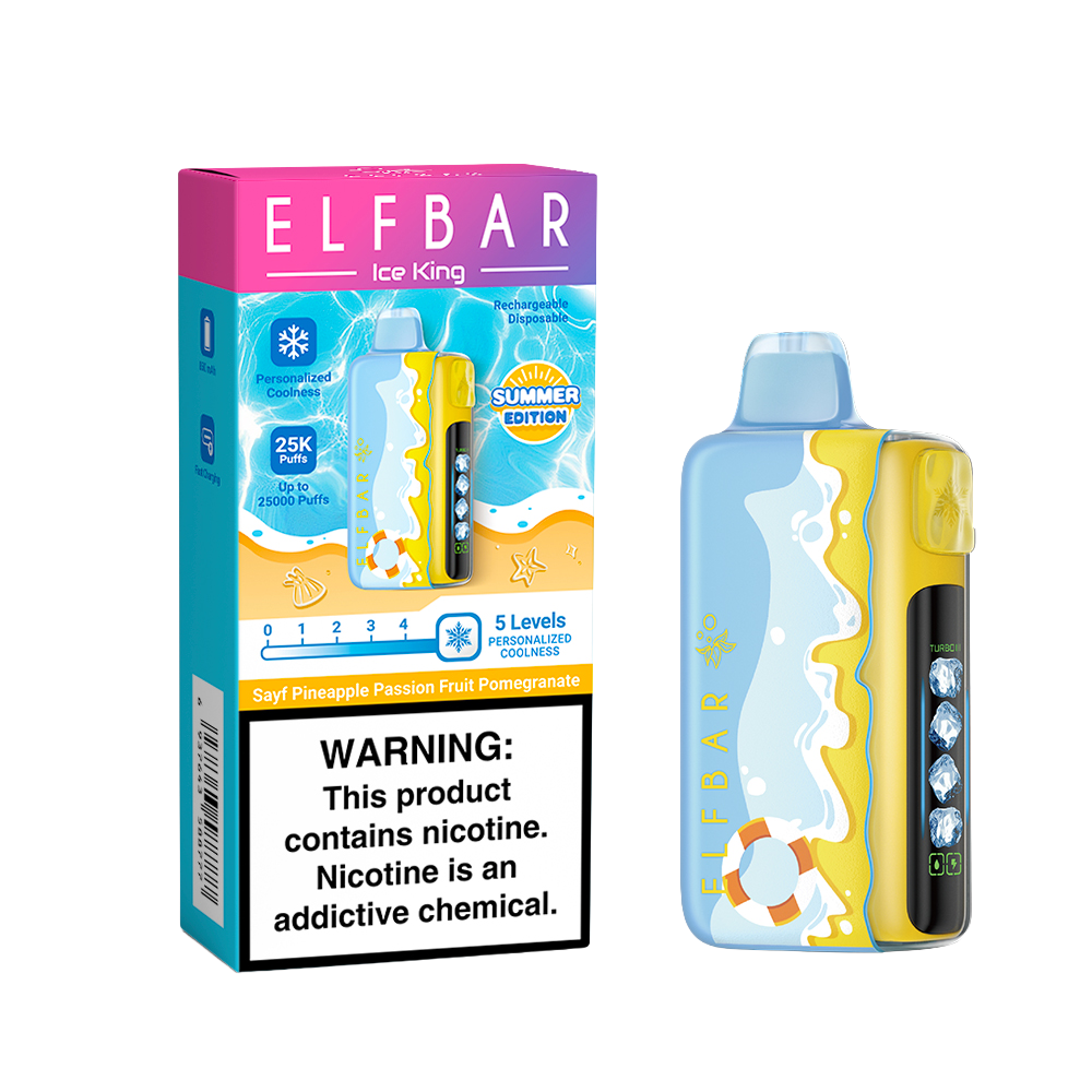 Elfbar IK 25000 puffs - Pineapple Passion Fruit Pomegranate