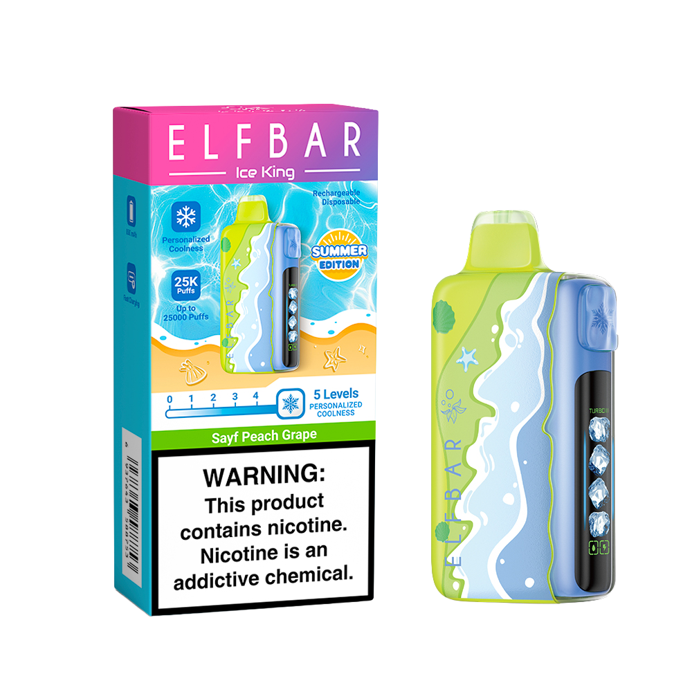 Elfbar IK 25000 puffs - Peach Grape