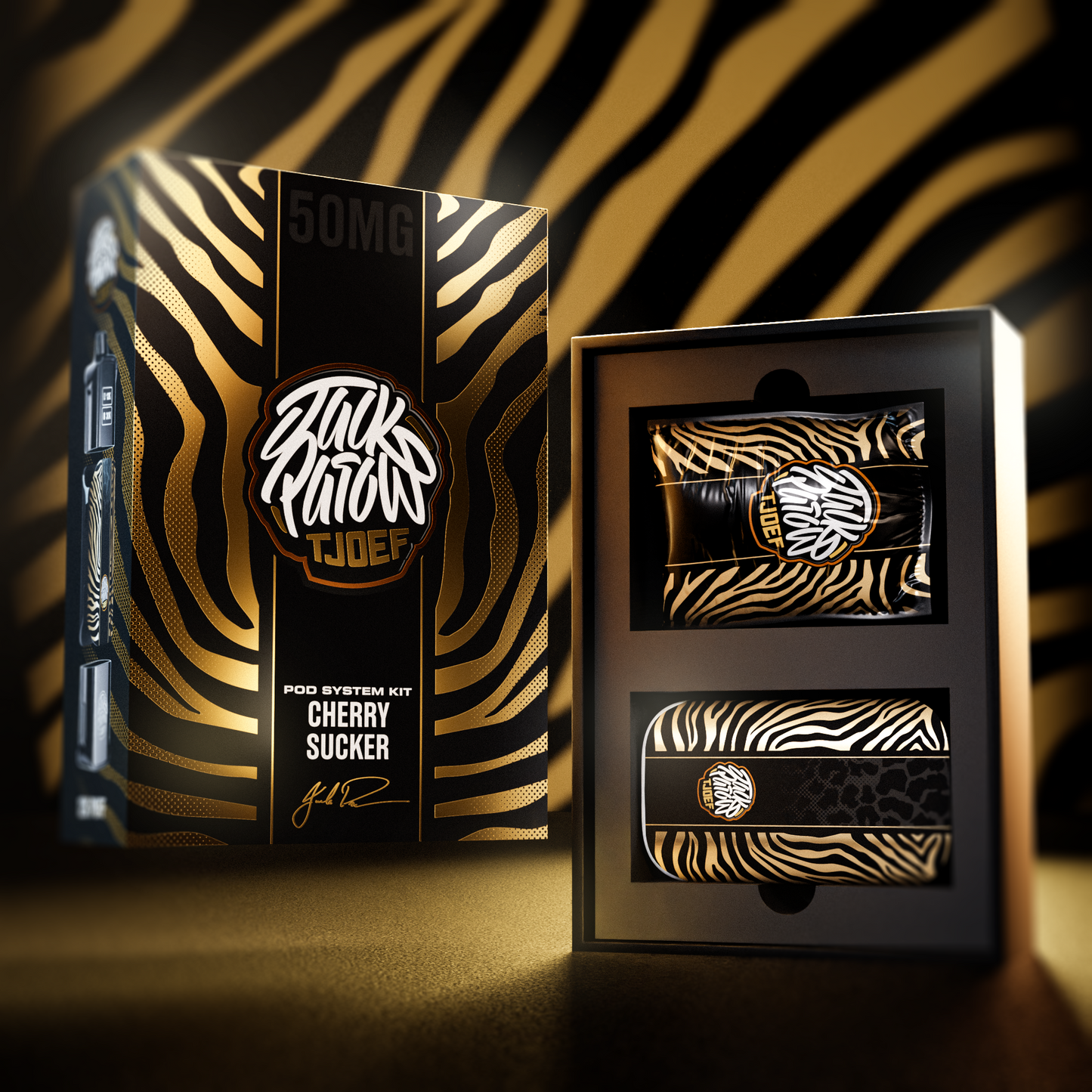 Jack Parow Pod Kit Cherry Sucker 50mg