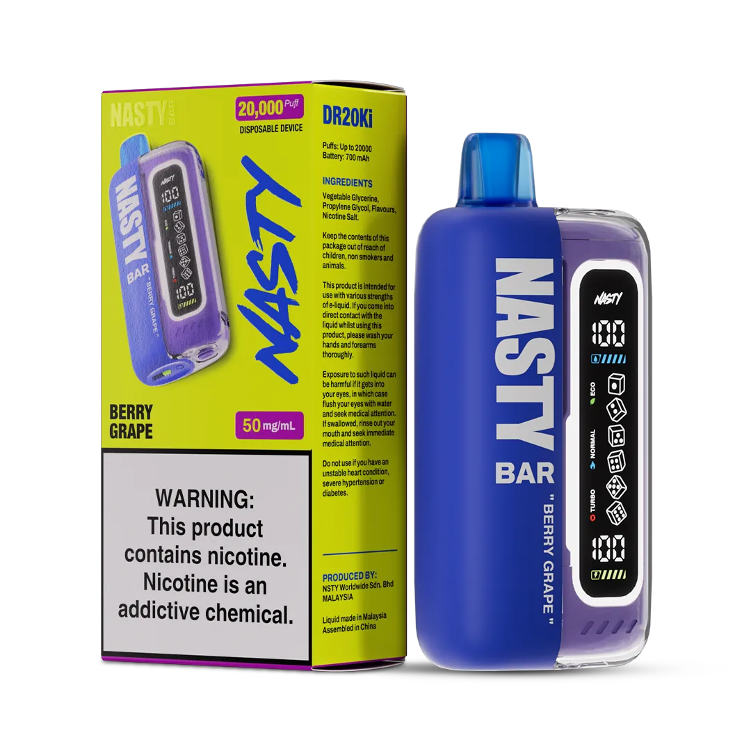Nasty 20000 puffs - Berry Grape