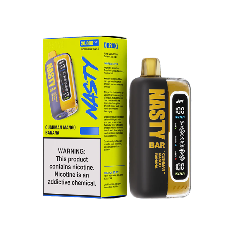 Nasty 20000 puffs - Cushman Mango Banana