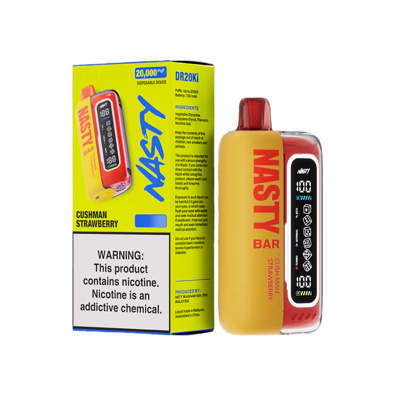 Nasty 20000 puffs - Cushman Strawberry