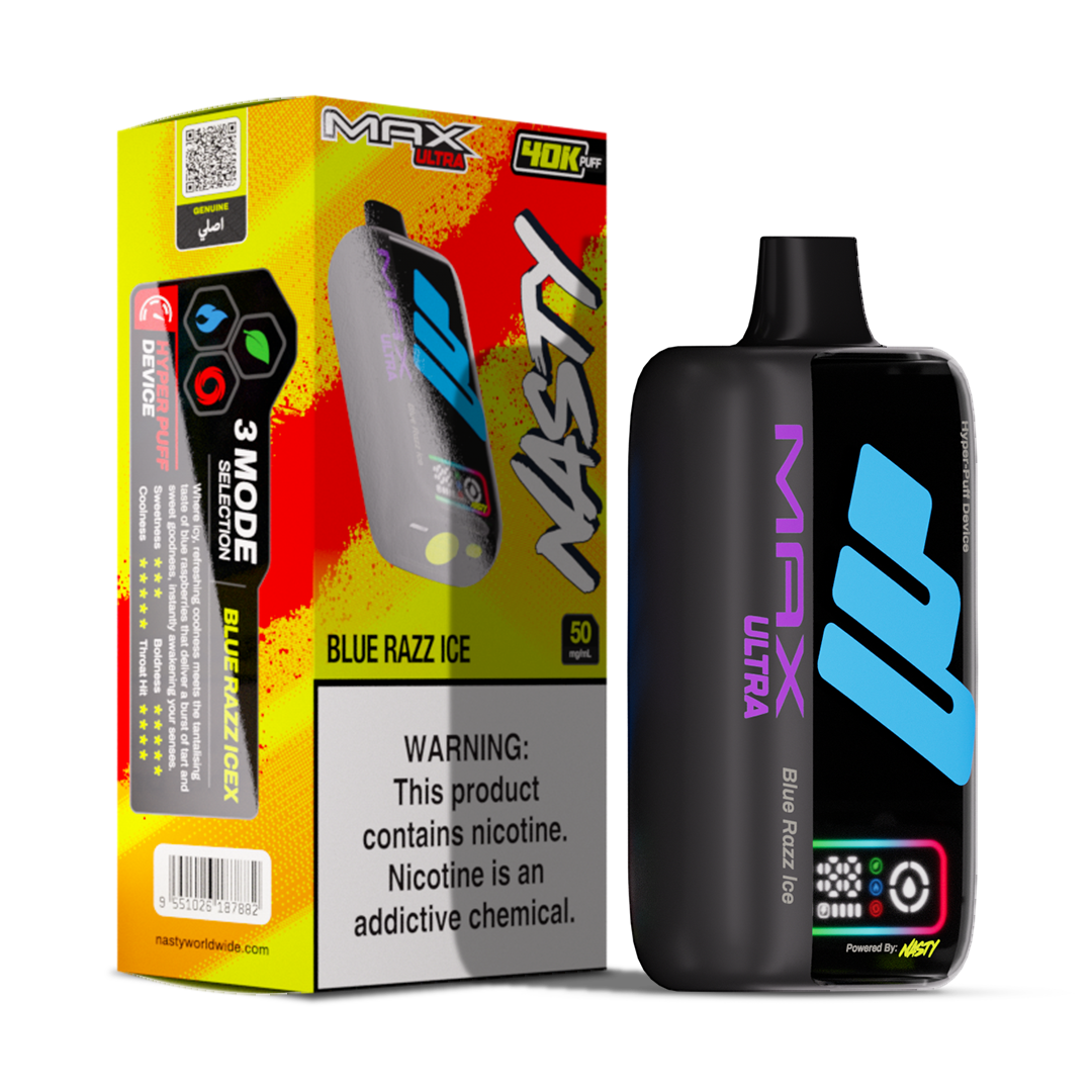 Nasty Ultra Max 40000 puffs Blue Razz Ice
