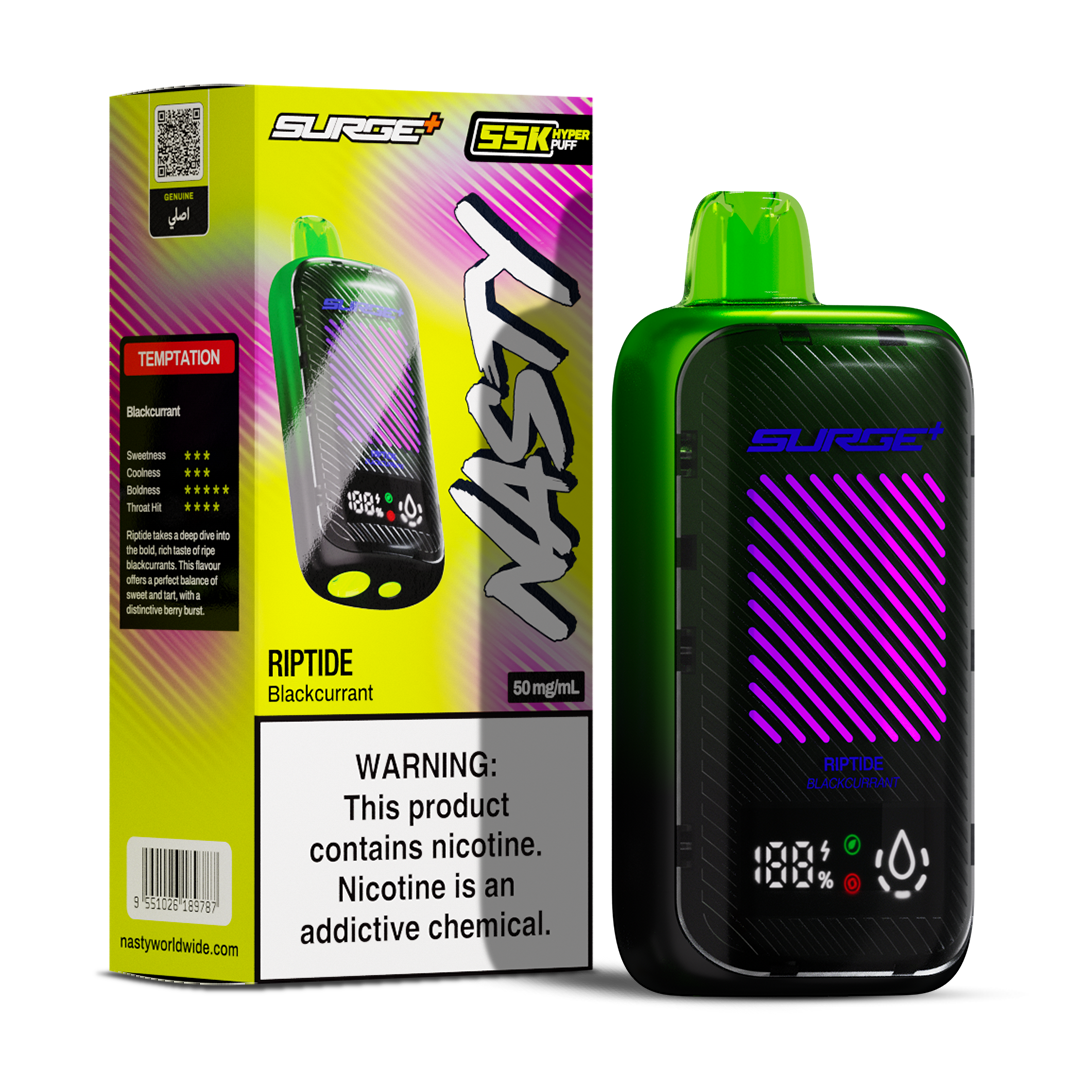 Nasty Surge 55000 puffs Blackcurrant