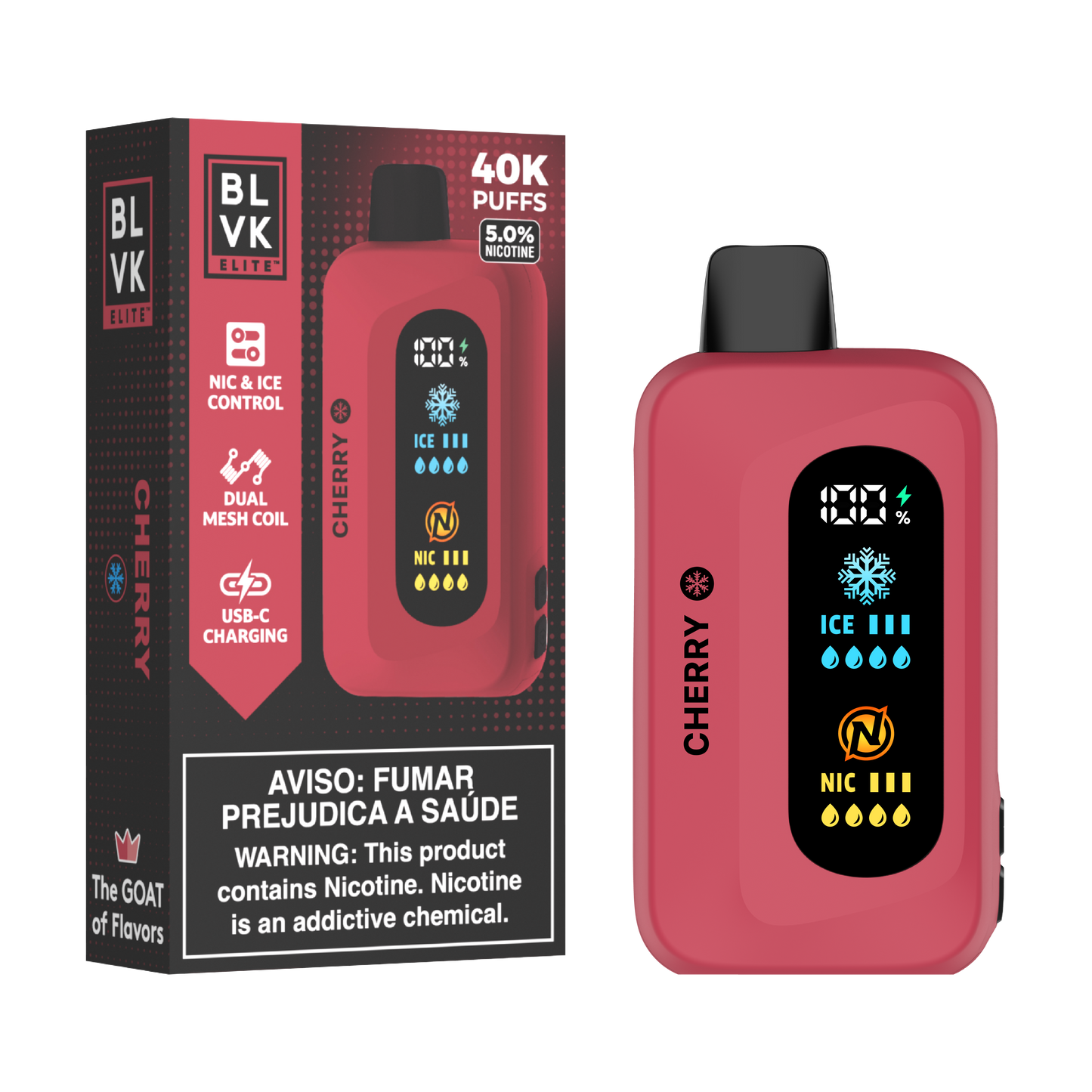 BLVK 40000 puffs Cherry