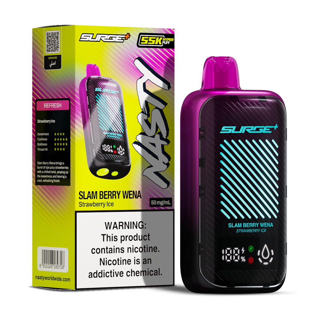 Nasty Surge 55000 puffs Strawberry Ice