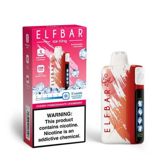 Elfbar 25000 puffs - Cherry Pomegranate Cranberry