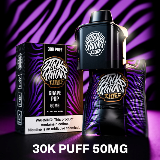 Jack Parow Pod 50mg 30000 puffs Grape Pop