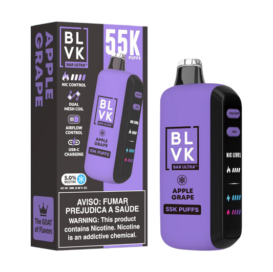 BLVK 55000 puffs Apple Grape
