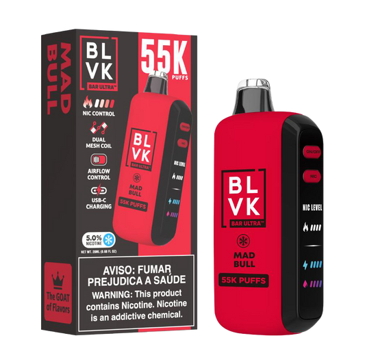 BLVK 55000 puffs Mad Bull