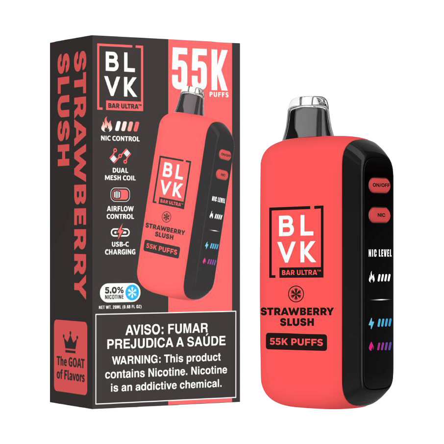 BLVK 55000 puffs Strawberry Slush