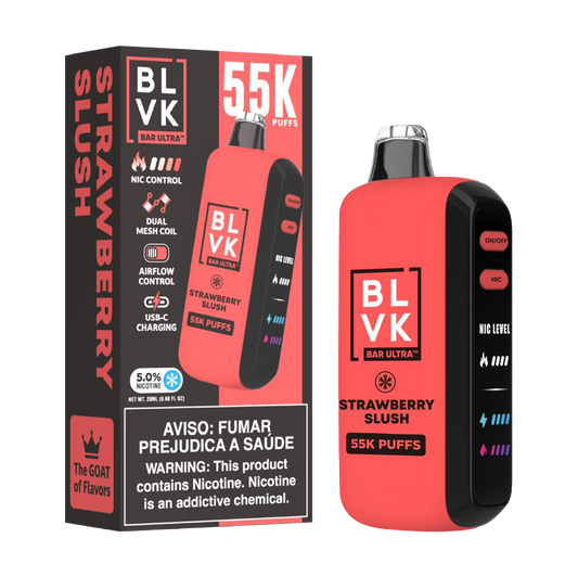 BLVK 55000 puffs Strawberry Slush