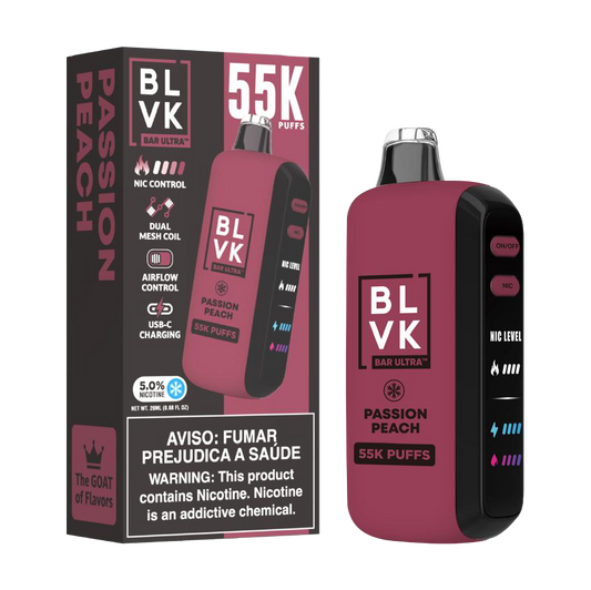 BLVK 55000 puffs Passion Peach