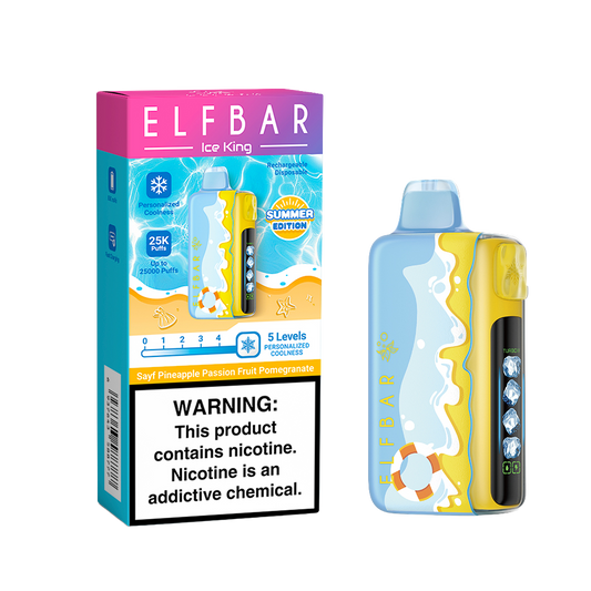 Elfbar IK 25000 puffs - Pineapple Passion Fruit Pomegranate
