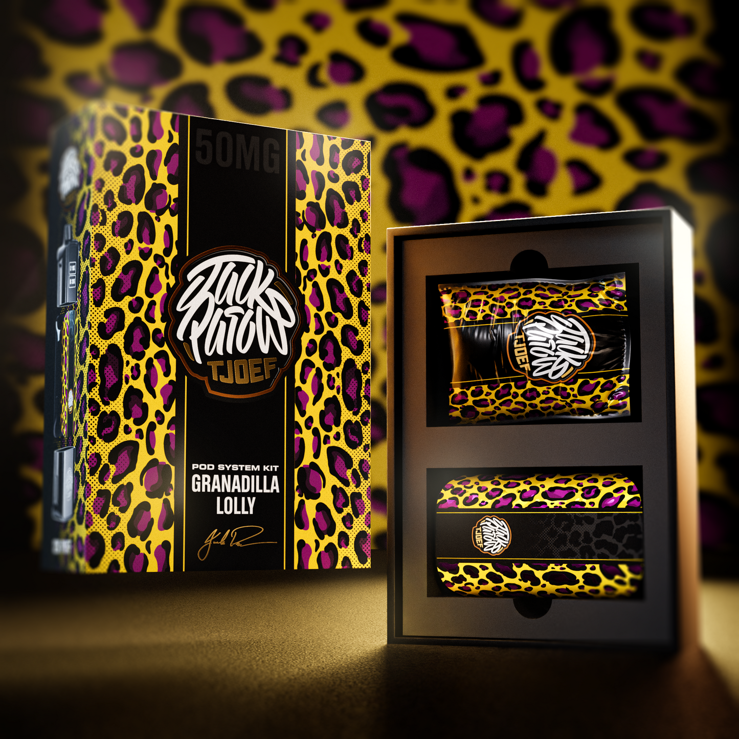Jack Parow Pod Kit Granadilla Lolly 50mg