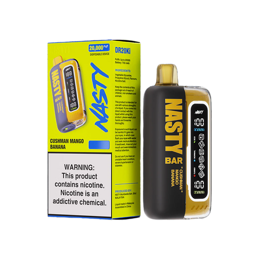 Nasty 20000 puffs - Cushman Mango Banana
