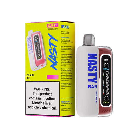 Nasty 20000 puffs - Peach Ice