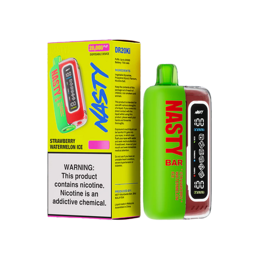 Nasty 20000 puffs - Strawberry Watermelon Ice
