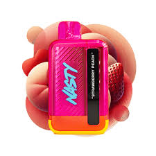 Nasty 9000 puffs - Strawberry Peach