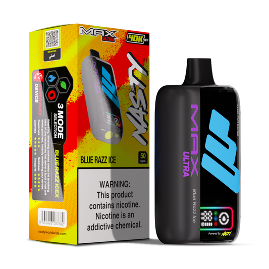 Nasty Ultra Max 40000 puffs Blue Razz Ice