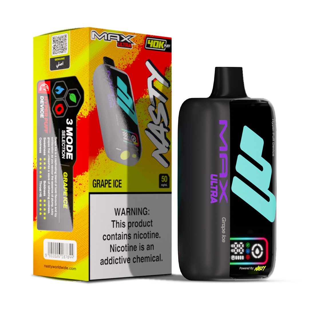 Nasty Ultra Max 40000 puffs Grape Ice