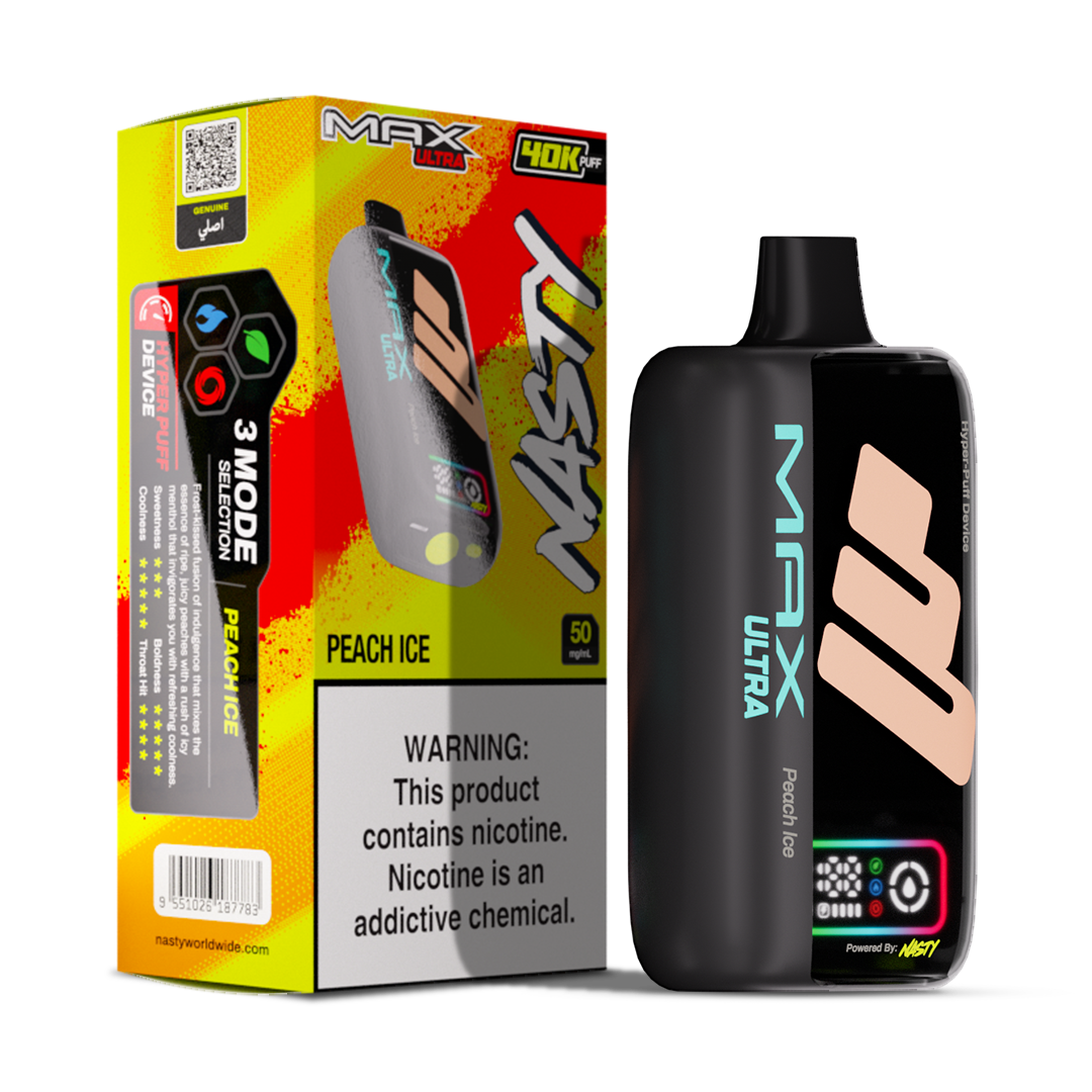 Nasty Ultra Max 40000 puffs Peach Ice