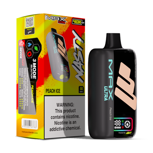Nasty Ultra Max 40000 puffs Peach Ice