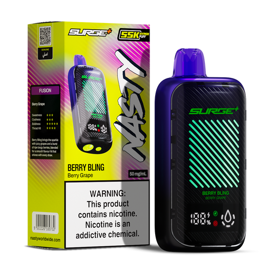 Nasty Surge 55000 puffs Berry Grape