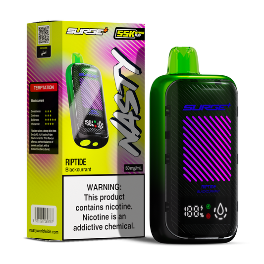 Nasty Surge 55000 puffs Blackcurrant