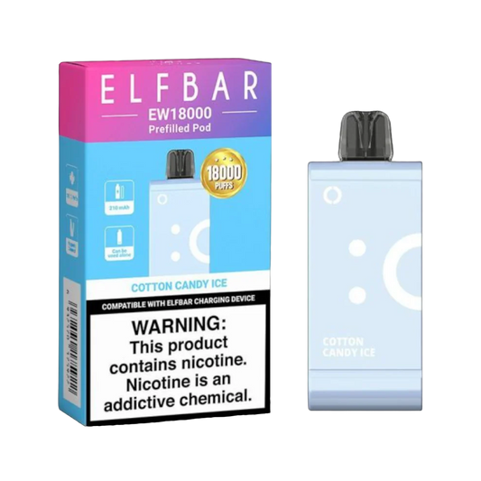Elfbar Pod 18000 puffs Cotton Candy Ice