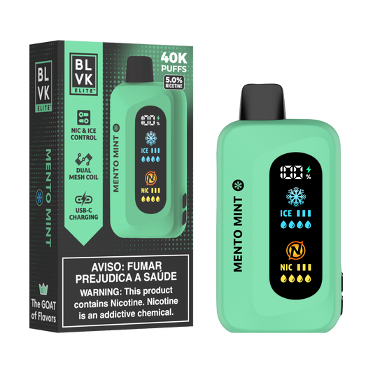 BLVK 40000 puffs Mento Mint