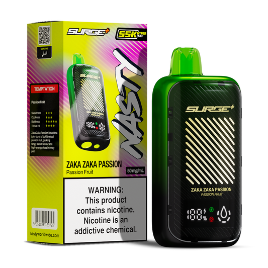Nasty Surge 55000 puffs Passion Fruit
