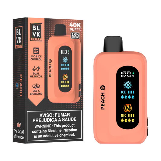 BLVK 40000 puffs Peach
