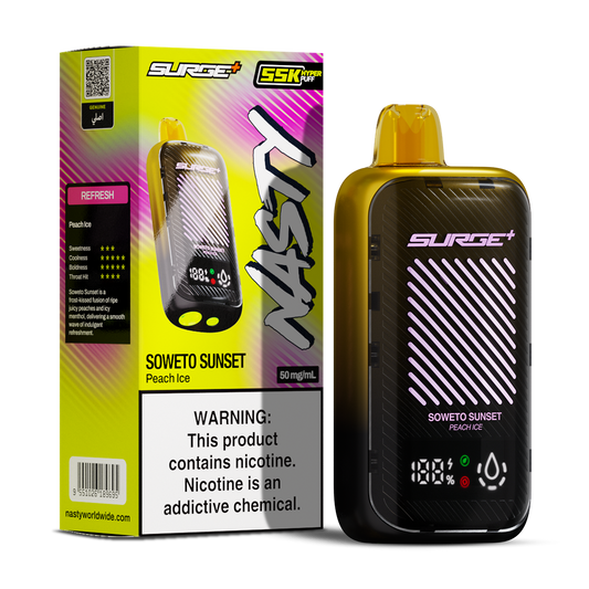 Nasty Surge 55000 puffs Peach Ice
