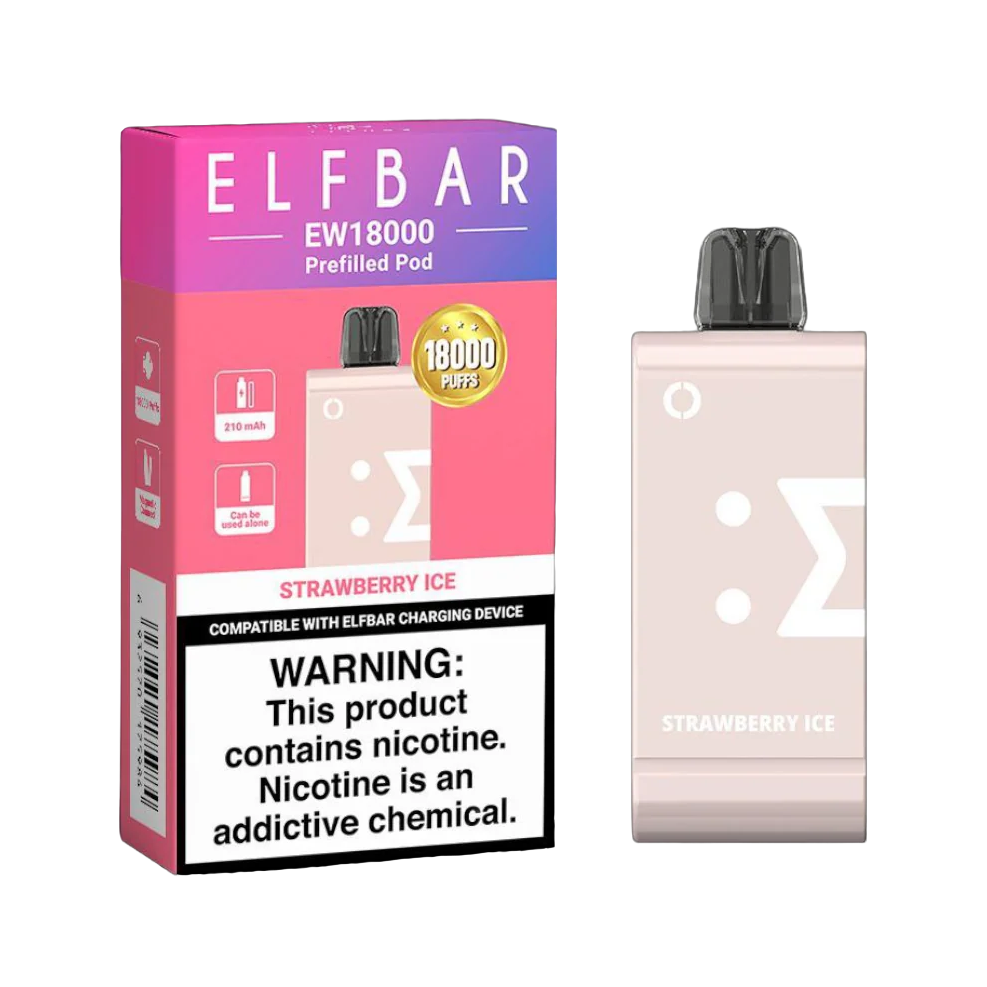 Elfbar Pod 18000 puffs Strawberry
