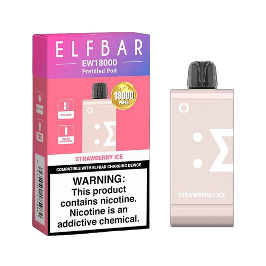 Elfbar Pod 18000 puffs Strawberry