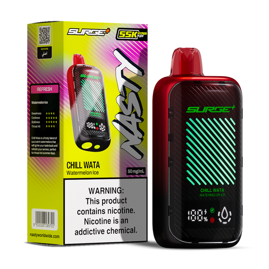 Nasty Surge 55000 puffs Watermelon Ice
